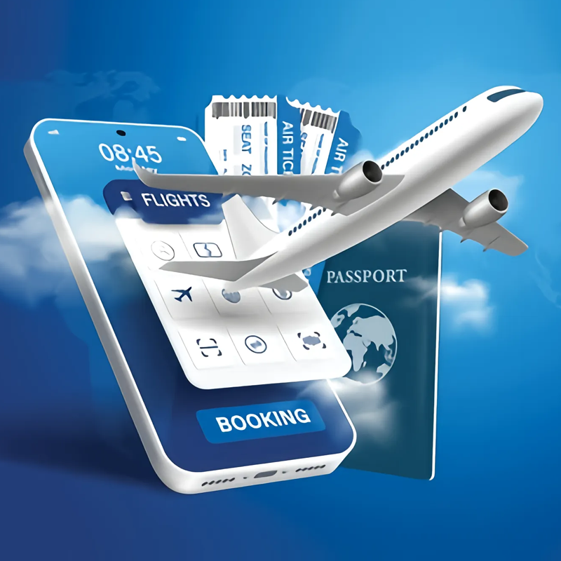 Flight Booking — FrontDeskVisitor visitor management system feature